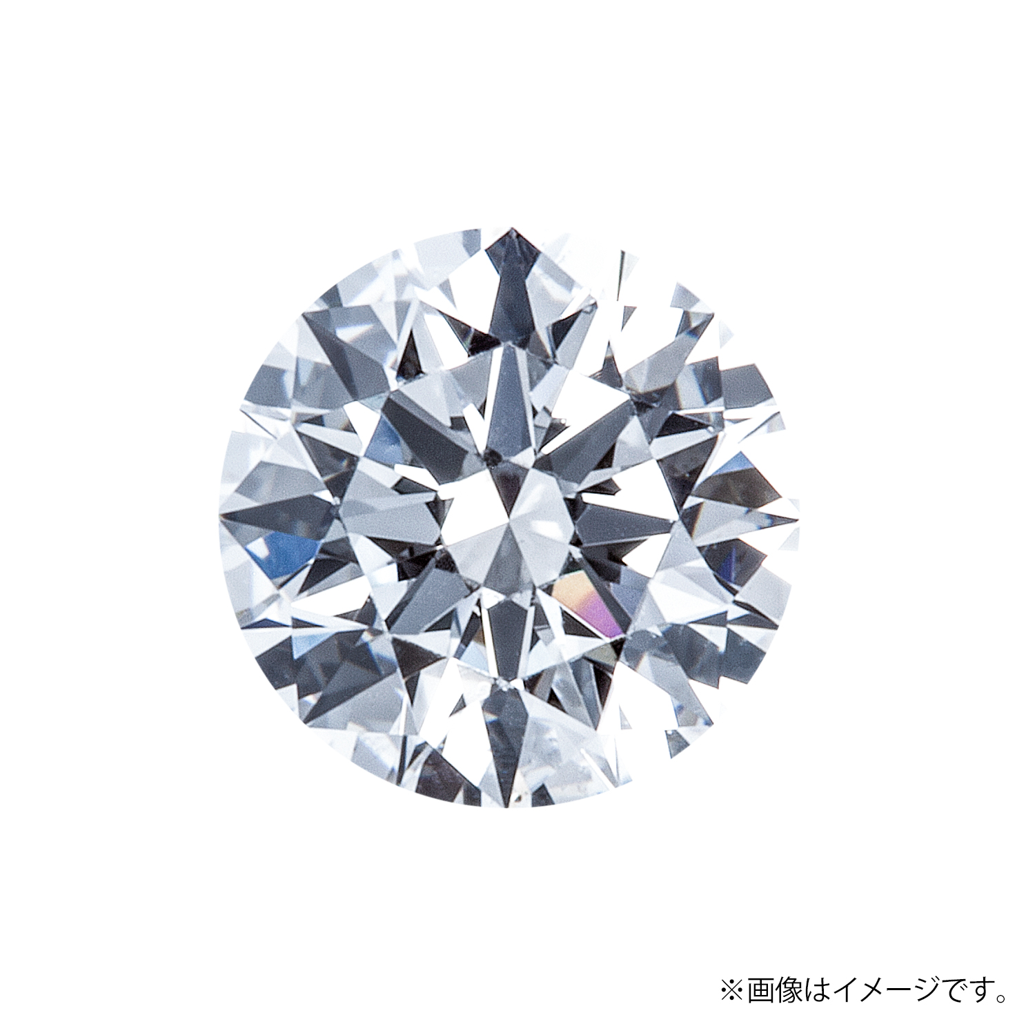 0.314ct Round ダイヤモンド / F / SI1 / ３EX-H&C