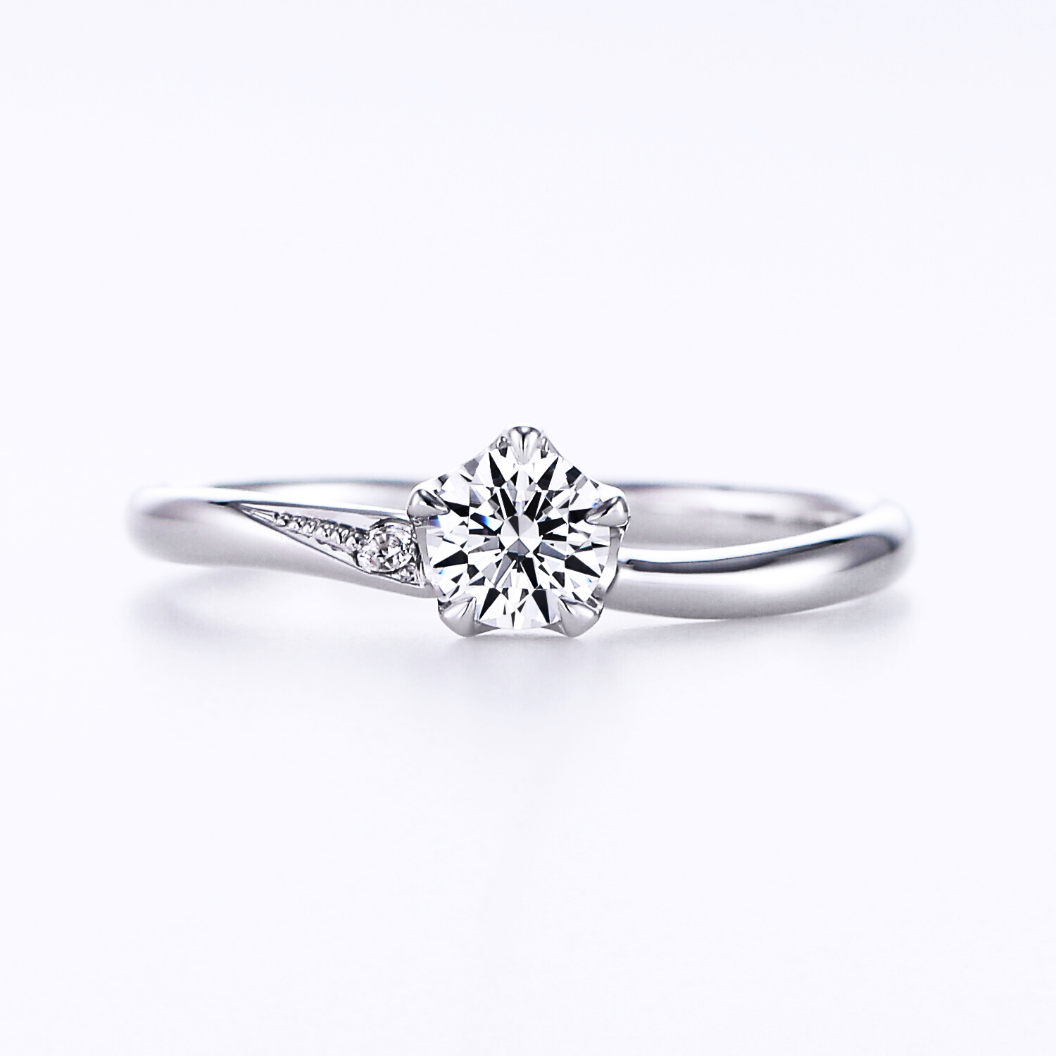 No.10 もも Pt900 スタンダードグレード 0.25ct