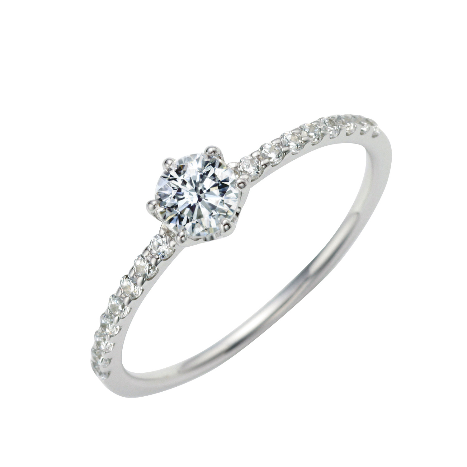 garbera Pt900 0.2ct