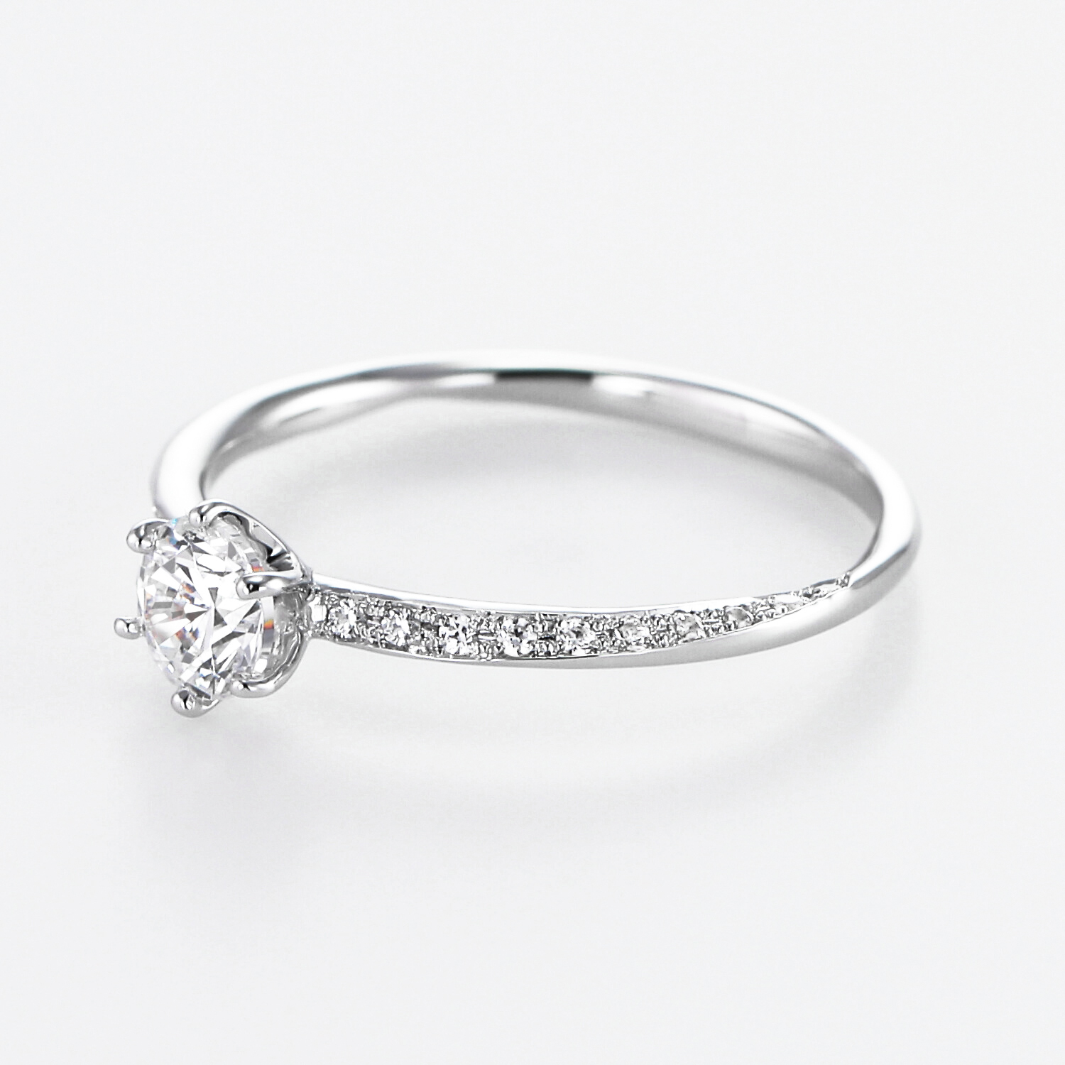 adonide アドーニデ Pt900 鑑定書 0.2ct 【ハーフサイズ】