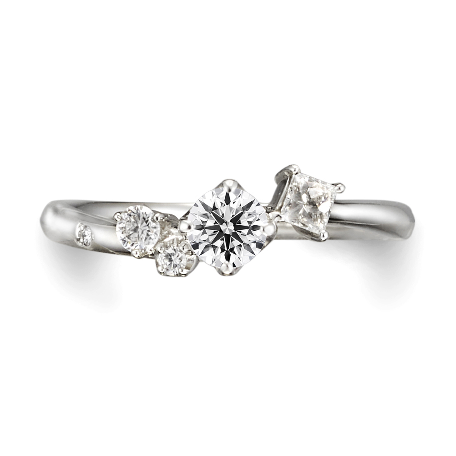 やまと Pt950 0.2ct