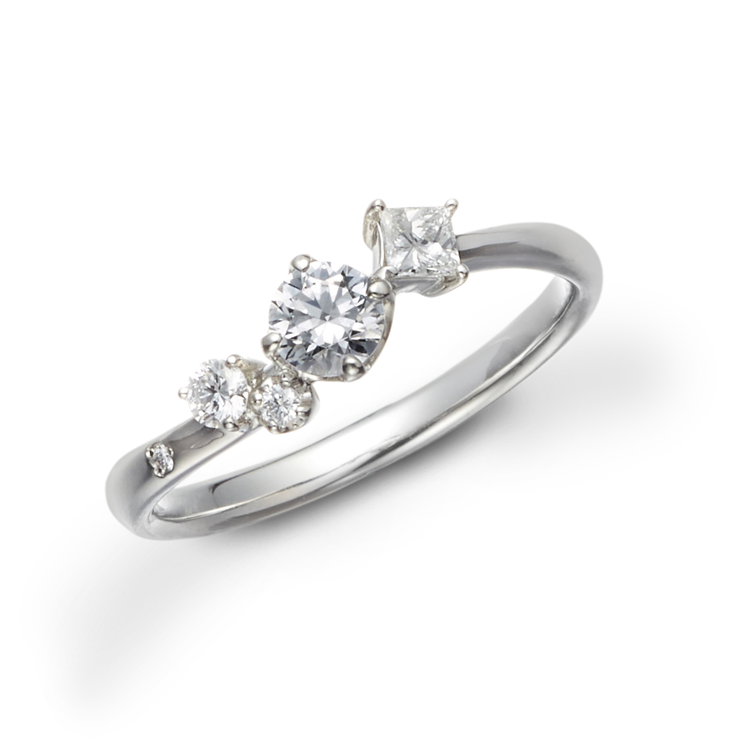 やまと Pt950 0.2ct