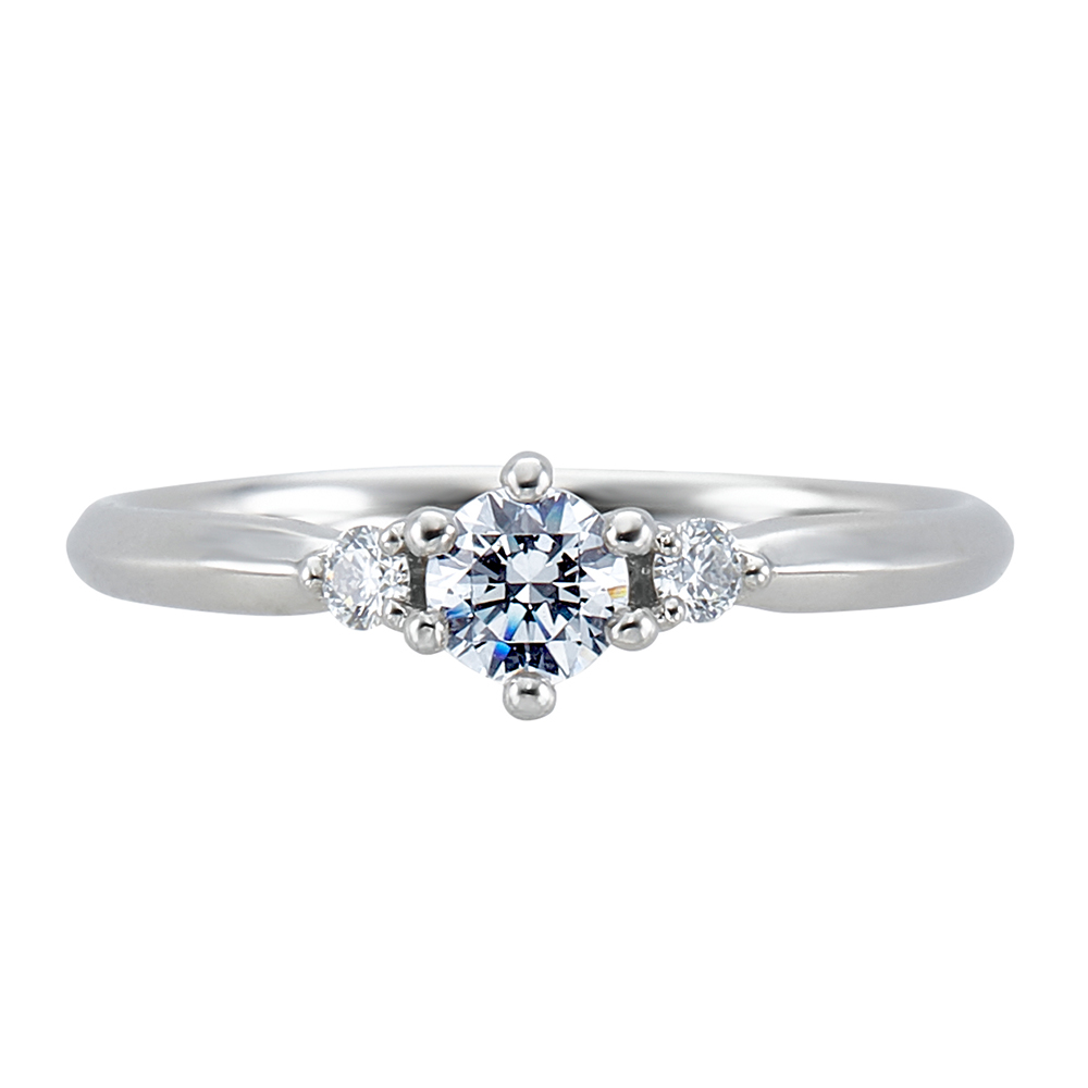 voie lactée ボワラクティー Pt950 0.2ct HCメレ