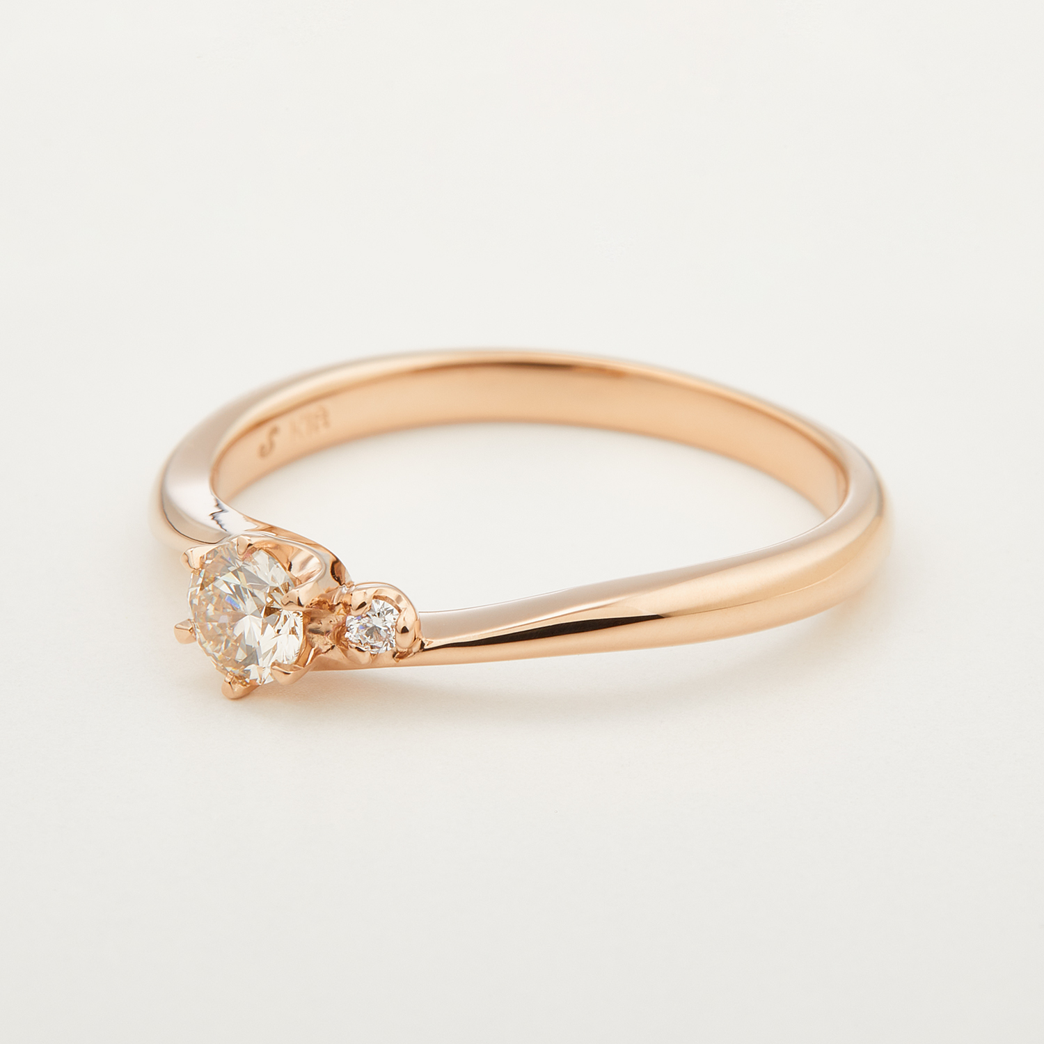 BEL TEMPO ベル・テンポ K18PG 0.19ct お急ぎ納品