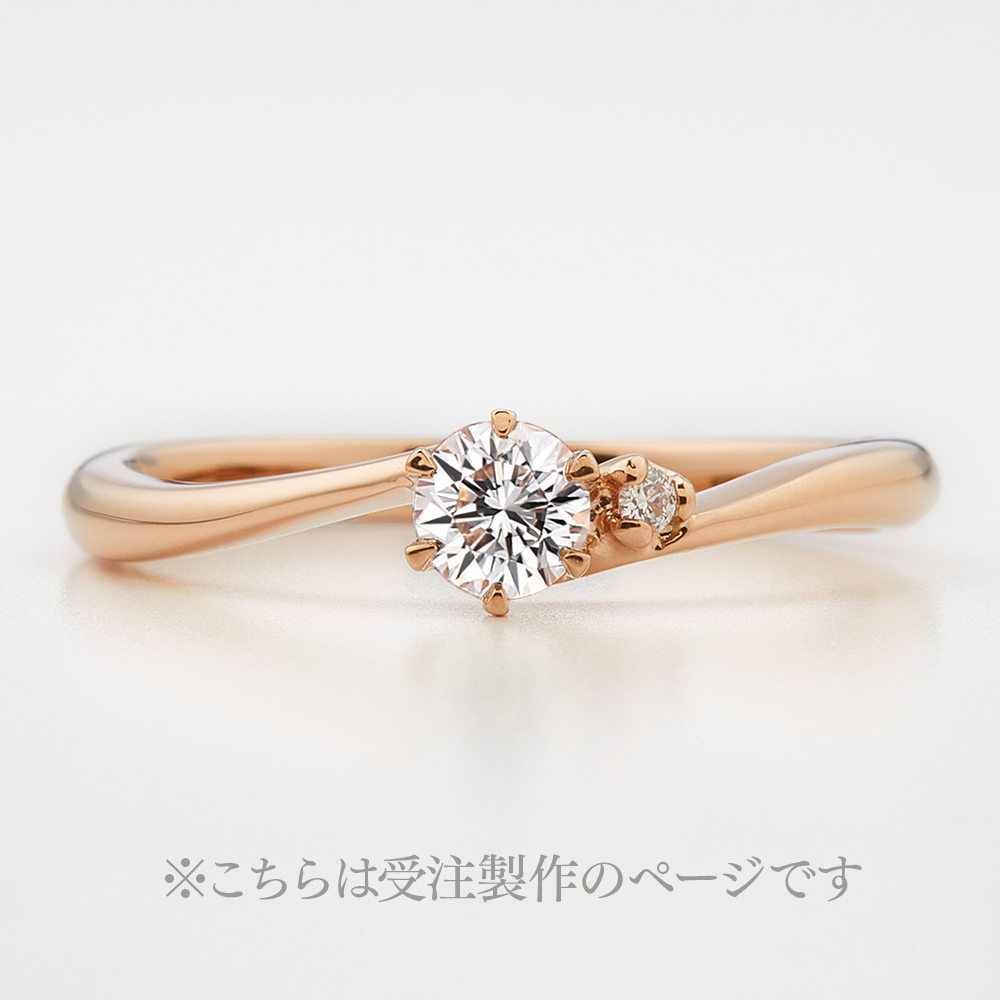 BEL TEMPO ベル・テンポ K18PG 0.19ct