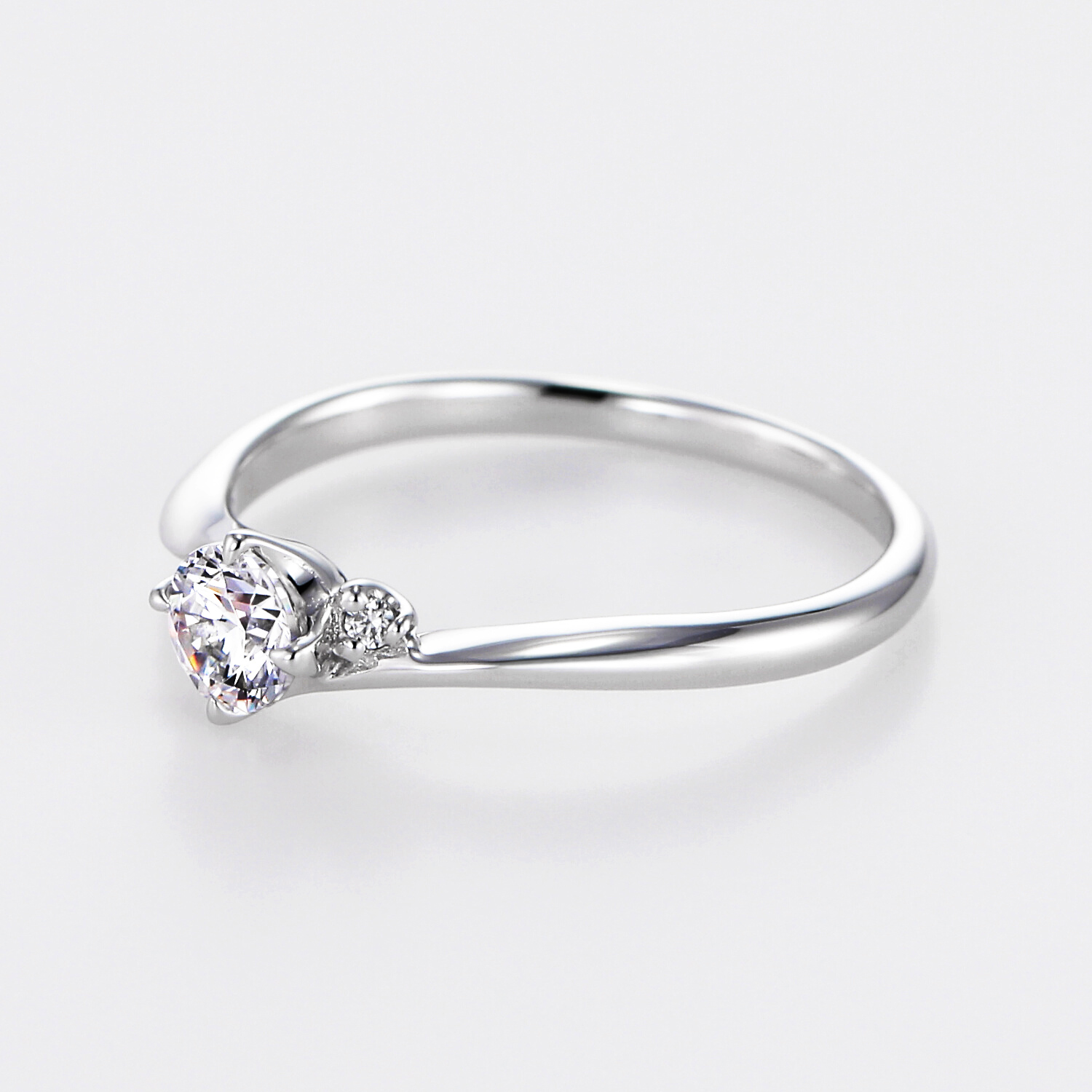 No.1 明日（あす） Pt900 スタンダードグレード 0.3ct