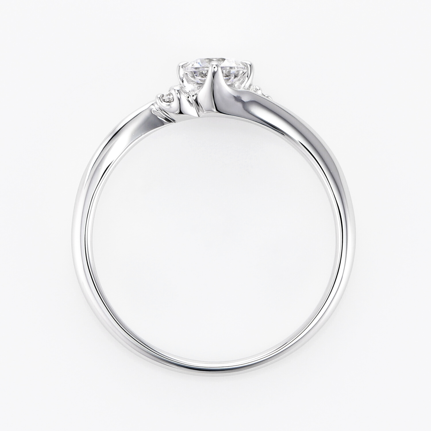 No.1 明日（あす） Pt900 スタンダードグレード 0.3ct