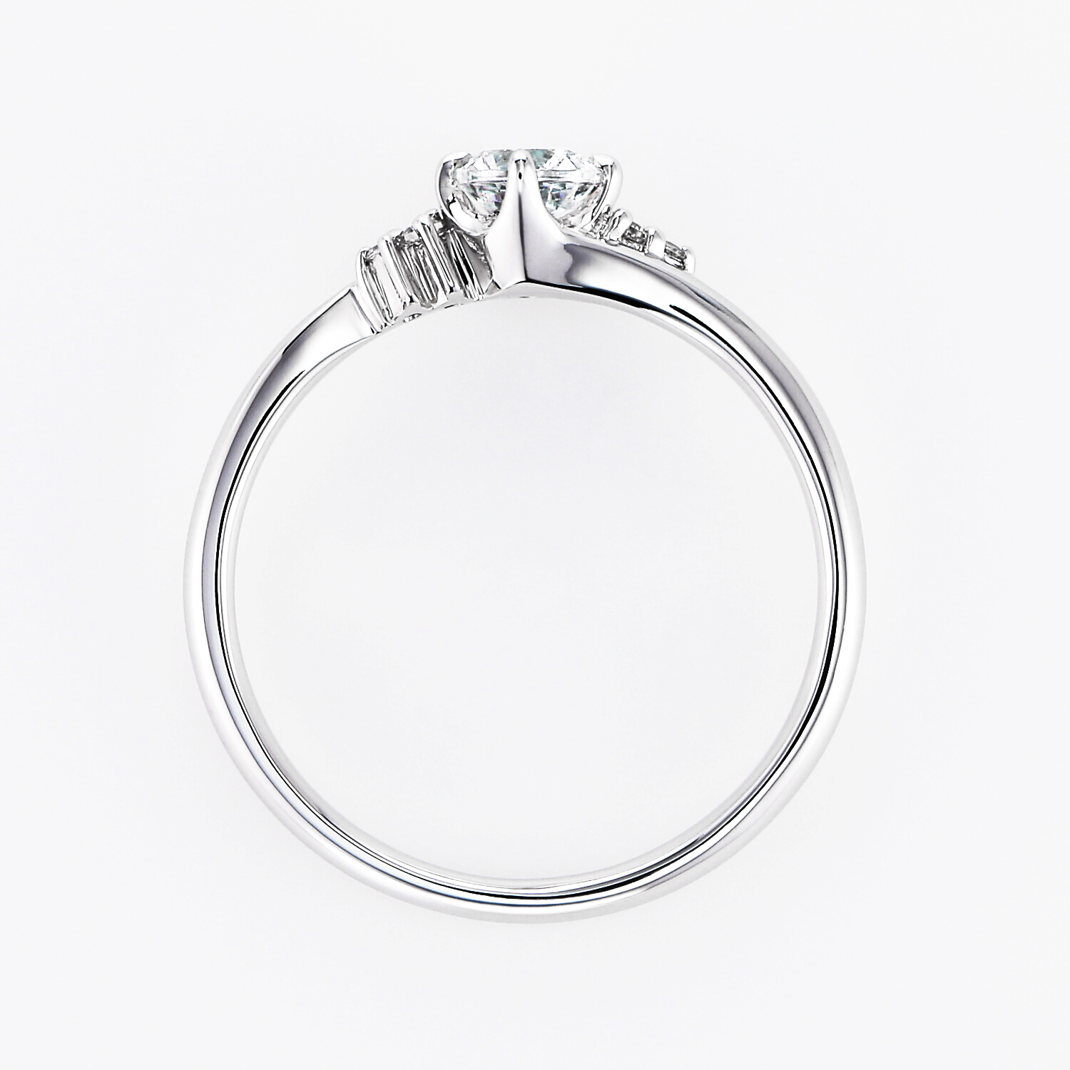 No.6 萌ゆ（もゆ） Pt900 スタンダードグレード 0.3ct