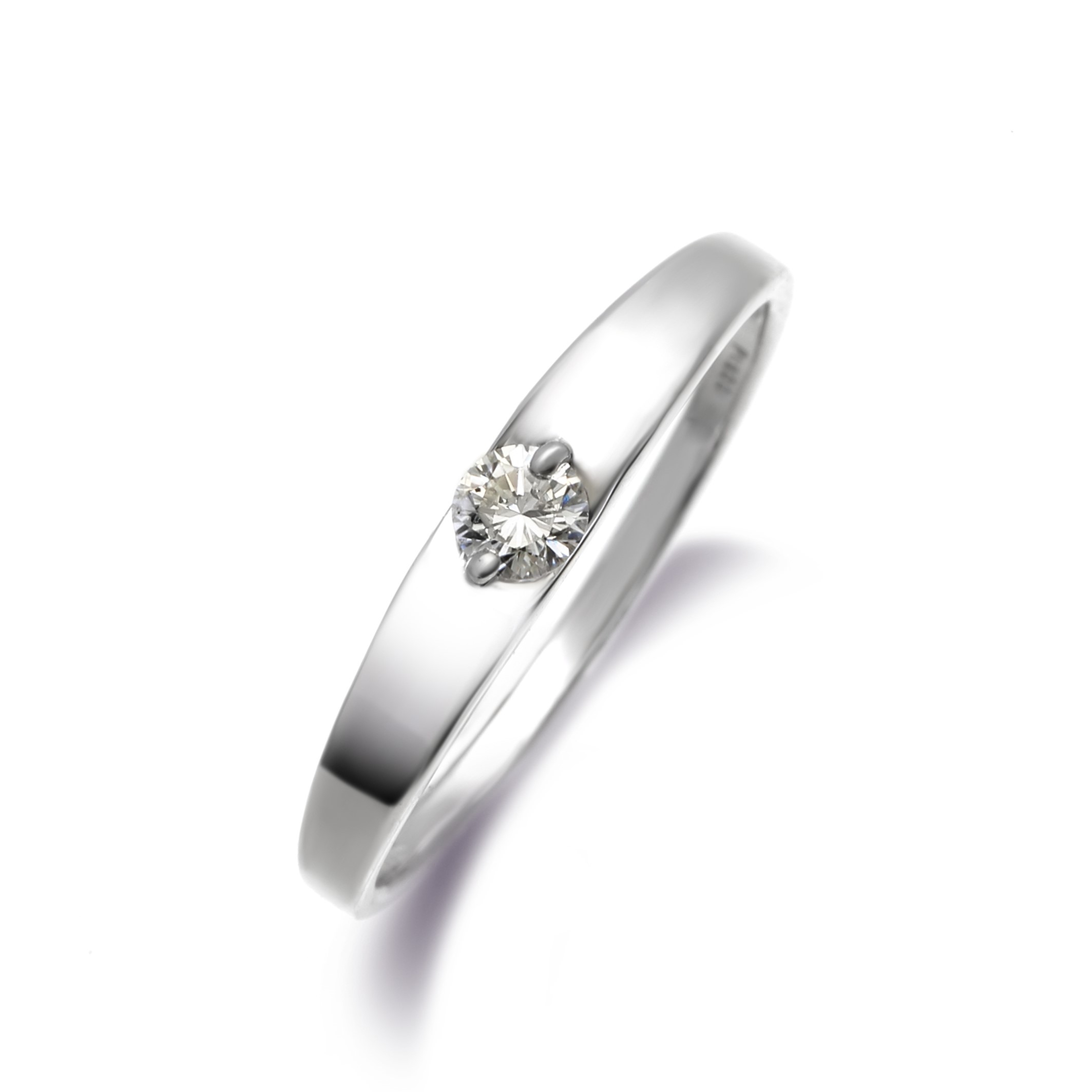 INSIEME Pt900 0.1ct お急ぎ納品