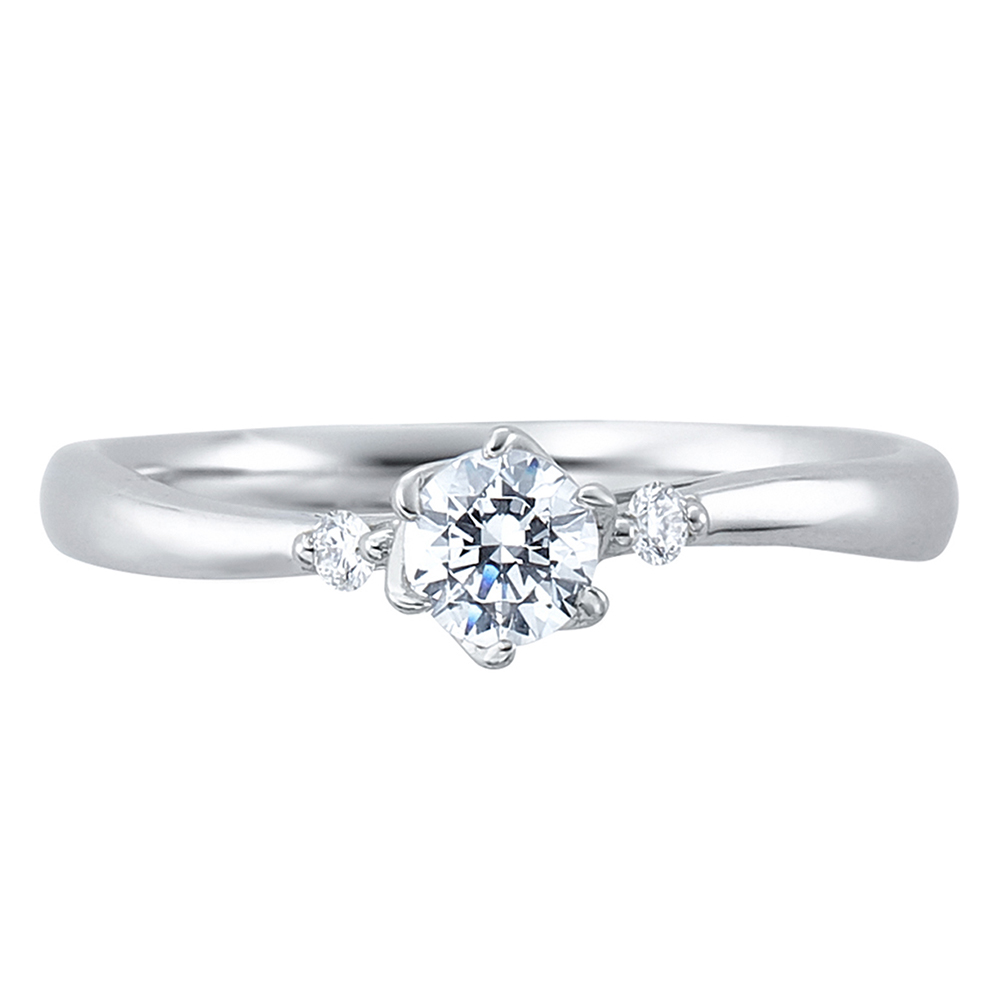 le cocon Pt900 0.2ct